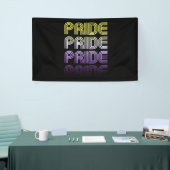 Nichtbinärer Retro-Prix Banner (Messeveranstaltung)