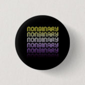 Nichtbinärer Retro-Prix Button (Vorderseite)