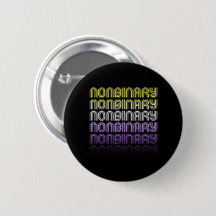 Nichtbinärer Retro-Stolz Button