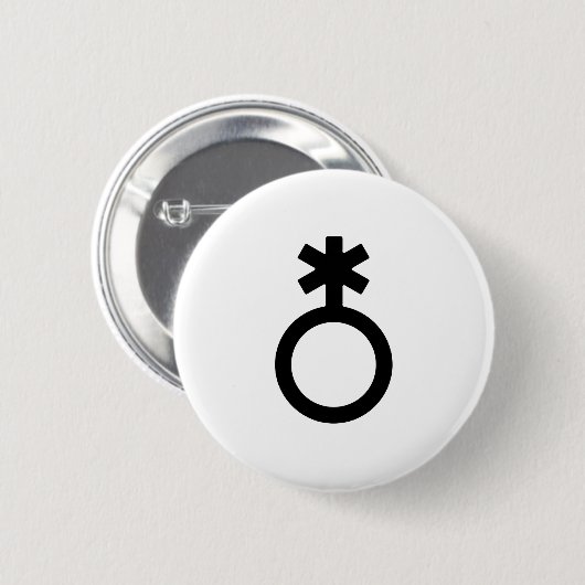 Nichtbinäres Generikum Button (Vorne & Hinten)