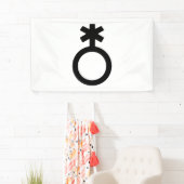 Nichtbinäres Generikum-Symbol Banner (Insitu)