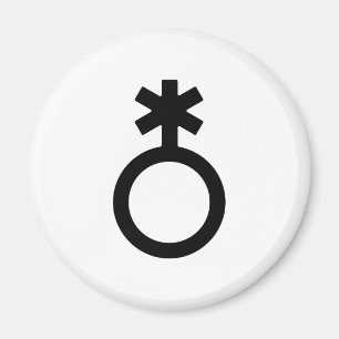 Nichtbinäres Generikum-Symbol Magnet