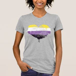 NICHTBINÄRES HERZ T-Shirt