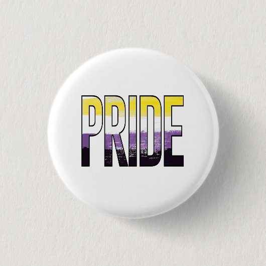 Nichtbinärwort Button (Vorderseite)