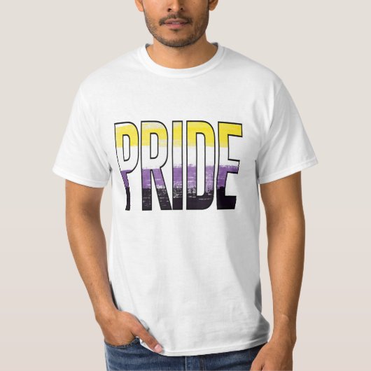 Nichtbinärwort T-Shirt (Vorderseite)