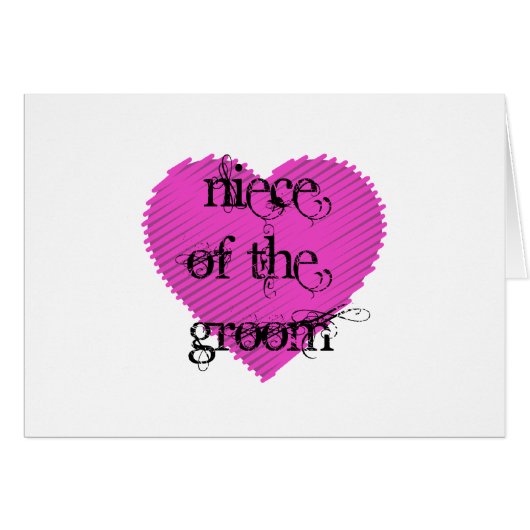 Nichte des Grooms (Vorderseite (Horizontal))