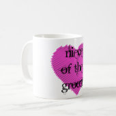 Nichte des Grooms Kaffeetasse (Vorderseite Links)