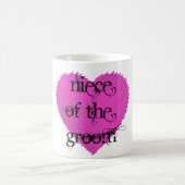 Nichte des Grooms Kaffeetasse (Mittel)