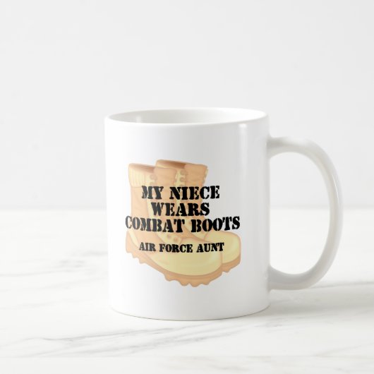 Nichte Luftwaffen-Tanten-DCB Kaffeetasse (Rechts)