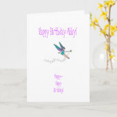 Nichten-Geburtstags-Karte Karte (Gelbe Blume)