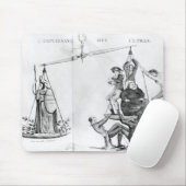 Nichtige Bemühungen des Ultras, 1819 Mousepad (Mit Mouse)