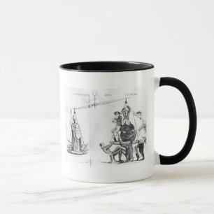 Nichtige Bemühungen des Ultras, 1819 Tasse