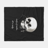 Nichtigkeit der Nichtigkeiten Alles ist Nichtigkei Fleecedecke (Vorderseite (Horizontal))