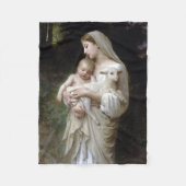 Nichtigkeit (Madonna und Kind), Bouguereau Fleecedecke (Vorderseite)