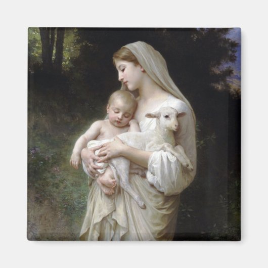 Nichtigkeit (Madonna und Kind), Bouguereau Magnet (Vorne)