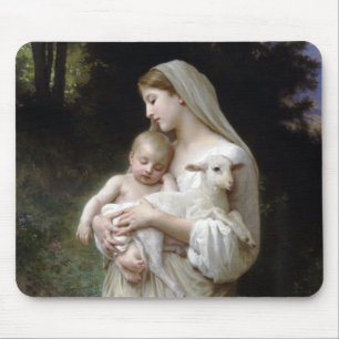 Nichtigkeit (Madonna und Kind), Bouguereau Mousepad