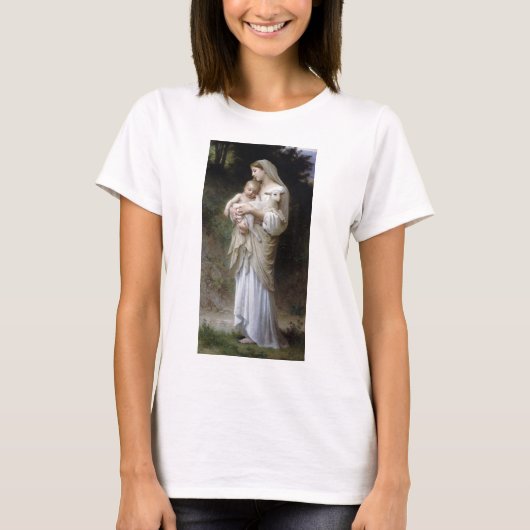 Nichtigkeit (Madonna und Kind), Bouguereau T-Shirt (Vorderseite)