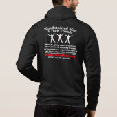 Nichtkommerzielle Organisation der blutbefleckten Hoodie (Rückseite)