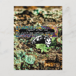 Nichtkonform Postkarte