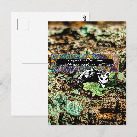 Nichtkonform Postkarte (Vorne/Hinten)