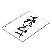 Nichtpassen-Notizbuch Notizblock (Linke Seite)