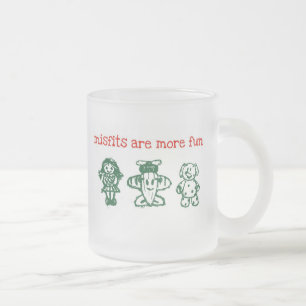 Nichtpassen-Tasse Mattglastasse