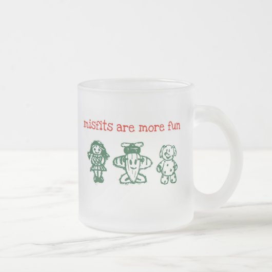 Nichtpassen-Tasse Mattglastasse (Rechts)