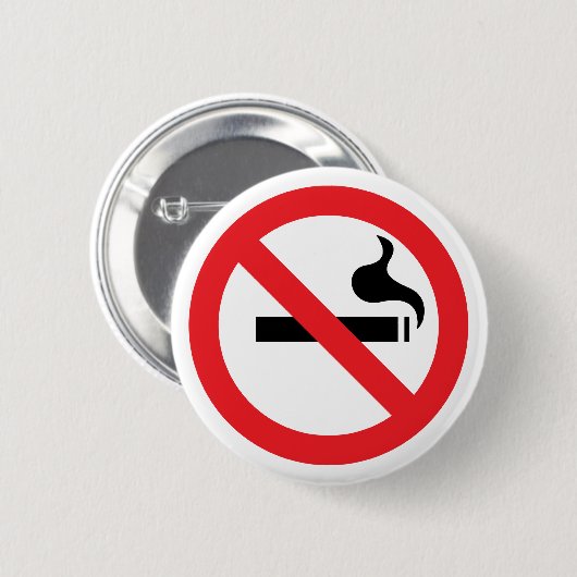 Nichtraucher Button (Vorne & Hinten)
