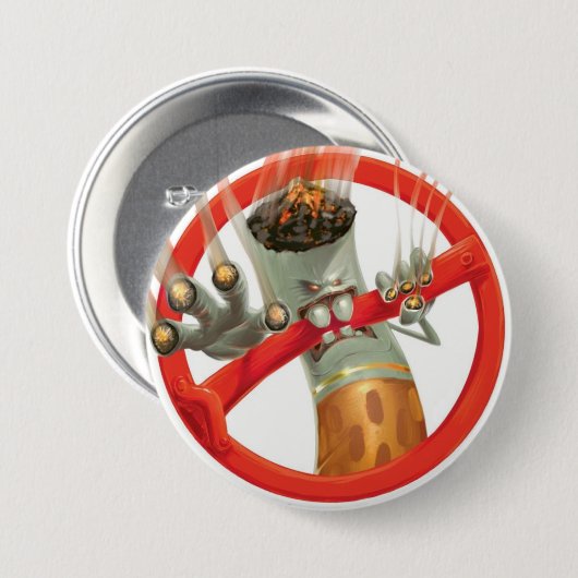 Nichtraucher Button (Vorne & Hinten)