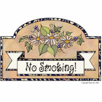 "Nichtraucher" - dekoratives Zeichen