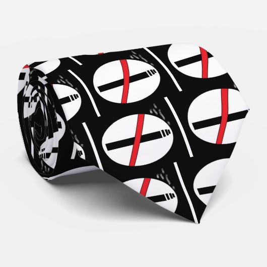 Nichtraucher Krawatte (Gerollt)