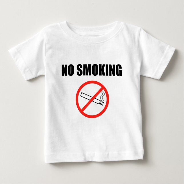 NICHTRAUCHER.png Baby T-shirt (Vorderseite)