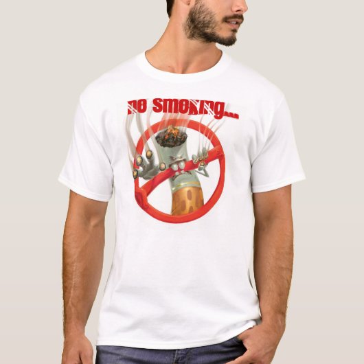 Nichtraucher T-Shirt (Vorderseite)