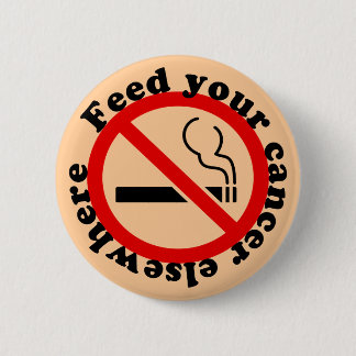Nichtraucherknopf Button