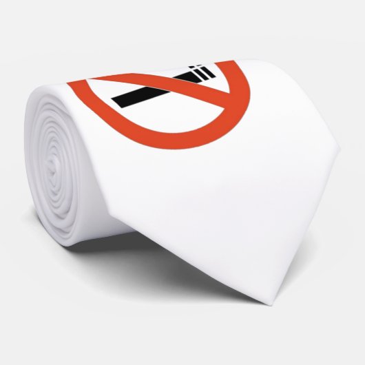 NichtraucherKrawatte Krawatte (Gerollt)