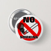 Nichtraucherwarnzeichen Button (Vorne & Hinten)