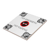 NICHTRAUCHERzeichen AUF SPANISCHER FLIESE (Seite)