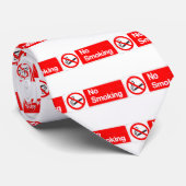 Nichtraucherzeichen Krawatte (Gerollt)