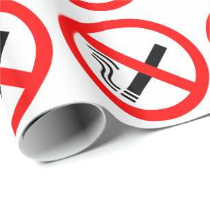 NICHTrauchzeichen - UK Signage Geschenkpapier