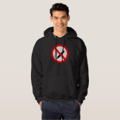 NICHTrauchzeichen - UK Signage Hoodie (Vorne ganz)