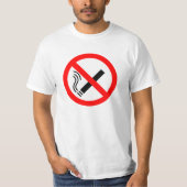 NICHTrauchzeichen - UK Signage T-Shirt (Vorderseite)