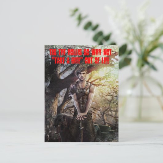 NICHTREGELN, DAS IST DIE HEILIGE HÜTTE, WARUM NICH POSTKARTE (Stehend Vorderseite)