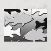 NICHTS ABER BASS POSTKARTE (Vorderseite)