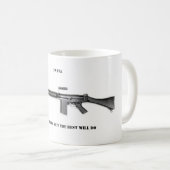 Nichts aber das Beste Kaffeetasse (VorderseiteRechts)