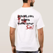 Nichts aber das Blut T-Shirt (Rückseite)