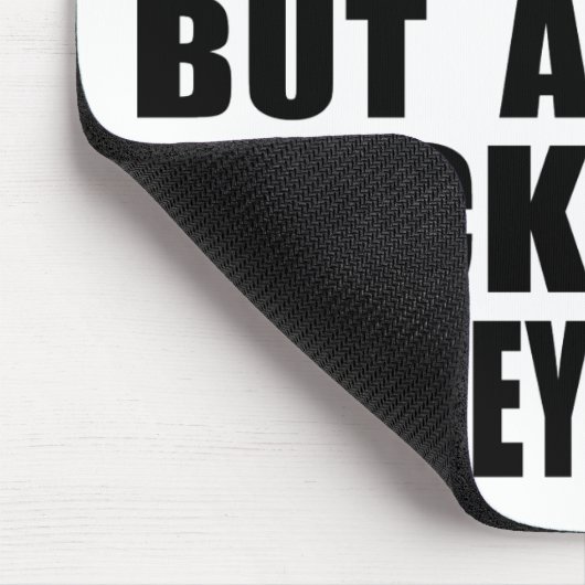 Nichts aber ein Socken-Affe Mousepad (Ecke)