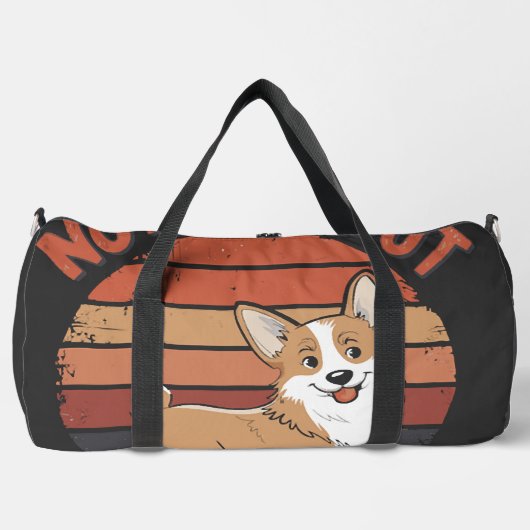 Nichts als Corgi Duffle Bag (Vorderseite)