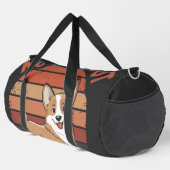 Nichts als Corgi Duffle Bag (Rechte Ecke)