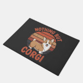 Nichts als Corgi Fußmatte (Schrägansicht)