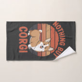 Nichts als Corgi Handtuch (Handtuch)